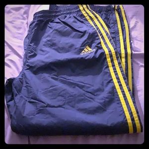Adidas workout wind pants